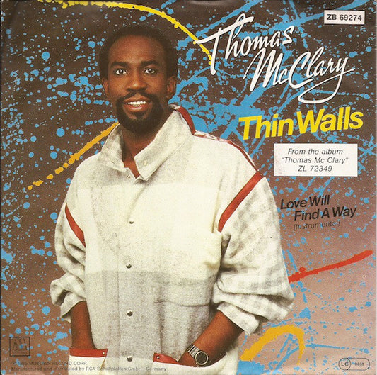 Thomas McClary : Thin Walls / Love Will Find A Way (7")