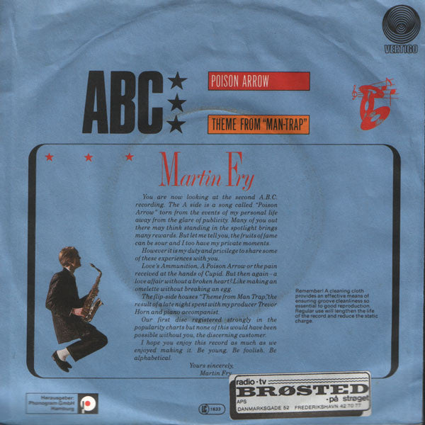 ABC : Poison Arrow (7", Single)