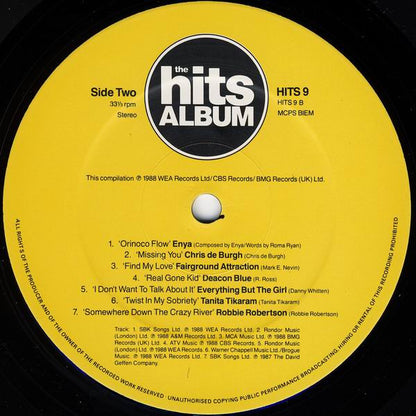 Various : The Hits Album (2xLP, Comp)