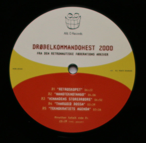 Drøbelkommandohest 2000 : Fra den Retronautiske Føderations arkiver (LP, Num, lim)