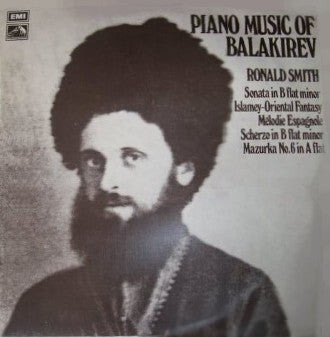 Ronald Smith (4) : Piano Music Of Balakirev (LP, Album)