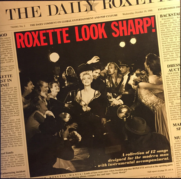 Roxette : Look Sharp! (LP, Album)