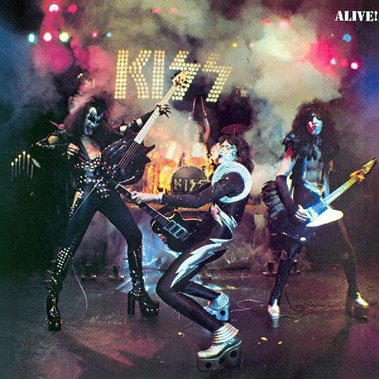 Kiss : Alive! (2xLP, Album, Sec)