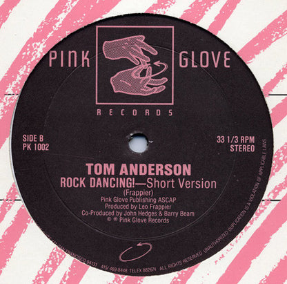 Tom Anderson (2) : Rock Dancing! (12")