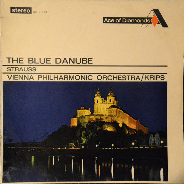 Johann Strauss Jr., Wiener Philharmoniker, Josef Krips : The Blue Danube (LP, RE)