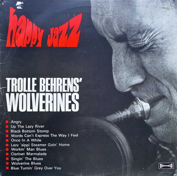 Trolle Behrens' Wolverines : Happy Jazz (LP, Album)