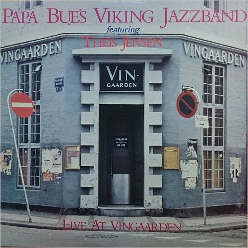 Papa Bue's Viking Jazz Band Featuring Theis Jensen : Live At Vingaarden (LP, Album)