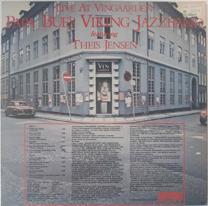 Papa Bue's Viking Jazz Band Featuring Theis Jensen : Live At Vingaarden (LP, Album)