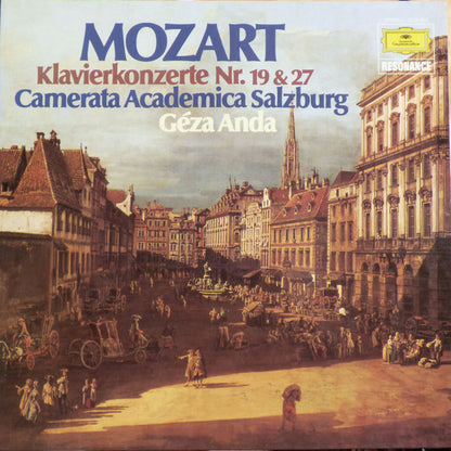 Wolfgang Amadeus Mozart, Camerata Academica Salzburg, Géza Anda : Klavierkonzerte Nr. 19 & 27 (LP, Comp)