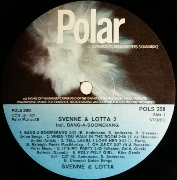 Svenne & Lotta : 2 (LP, Album)