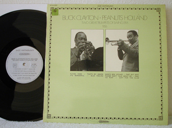 Buck Clayton, Peanuts Holland : Two Great Trumpets Of Swing Era 1956 (LP, Album, RE)