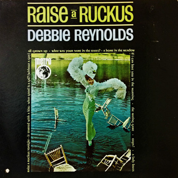 Debbie Reynolds : Raise A Ruckus (LP, Comp, Mono)