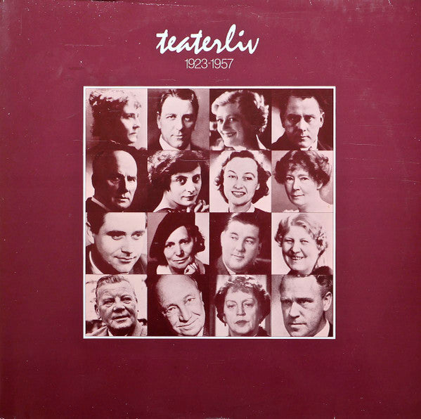 Various : Teaterliv (1923-1957) (2xLP, Comp)