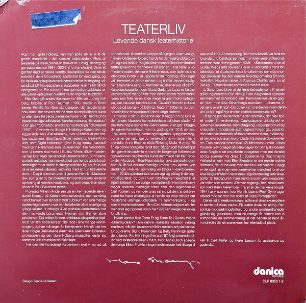 Various : Teaterliv (1923-1957) (2xLP, Comp)