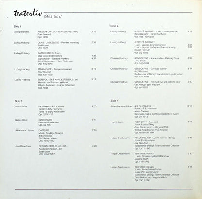 Various : Teaterliv (1923-1957) (2xLP, Comp)