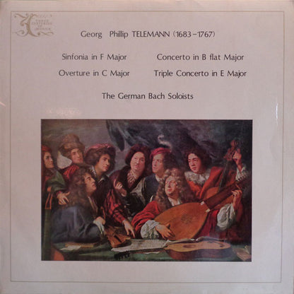 Georg Philipp Telemann - Deutsche Bachsolisten : Sinfonia In F Major / Overture In C Major / Concerto In B Flat Major / Triple Concerto In E Major (LP)