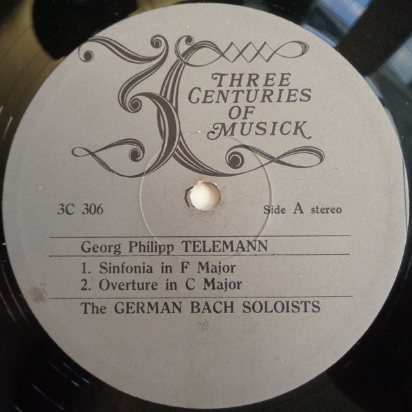 Georg Philipp Telemann - Deutsche Bachsolisten : Sinfonia In F Major / Overture In C Major / Concerto In B Flat Major / Triple Concerto In E Major (LP)