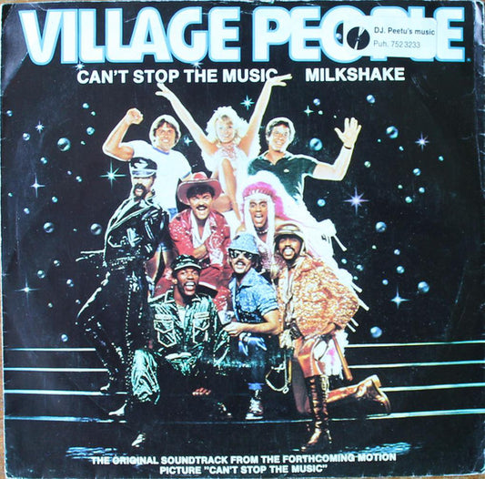 Village People : Can't Stop The Music / Milkshake (7", Single)