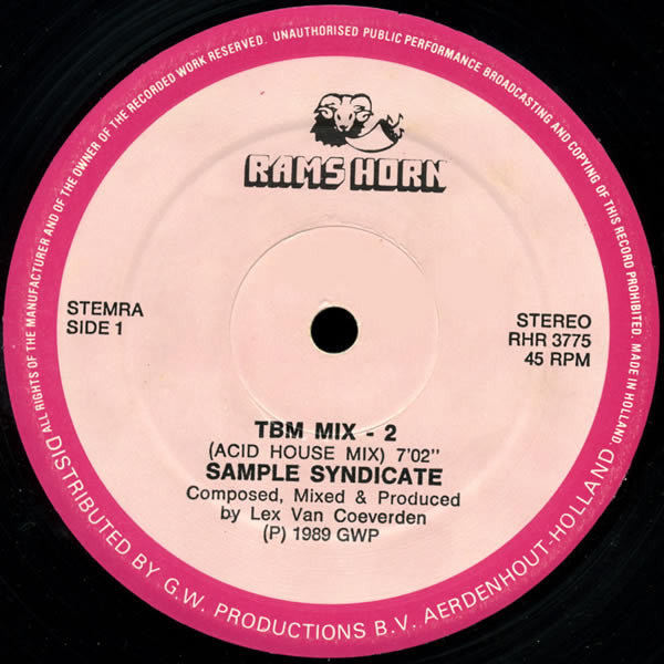 Sample Syndicate : TBM Mix 2 (12")