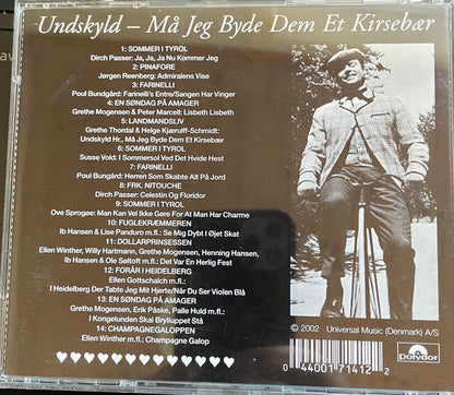 Various : Undskyld - Må Jeg Byde Dem Et Kirsebær (CD, Comp)