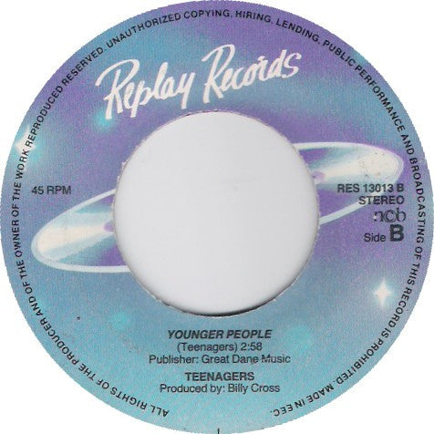 Teenagers (6) : Teacher / Younger People (7")