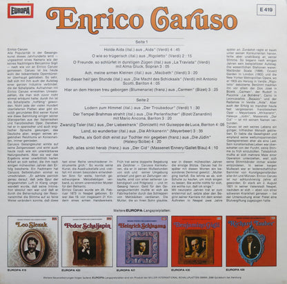 Enrico Caruso : Enrico Caruso (LP, Comp)