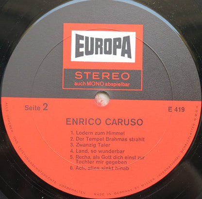 Enrico Caruso : Enrico Caruso (LP, Comp)