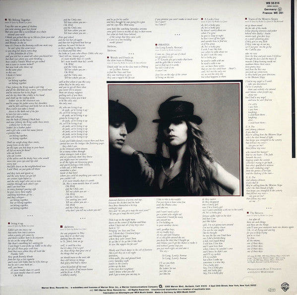 Rickie Lee Jones : Pirates (LP, Album)