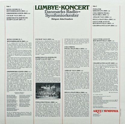 Danmarks Radios Symfoniorkester , Dirigent John Frandsen : Lumbye-koncert (LP, Album)