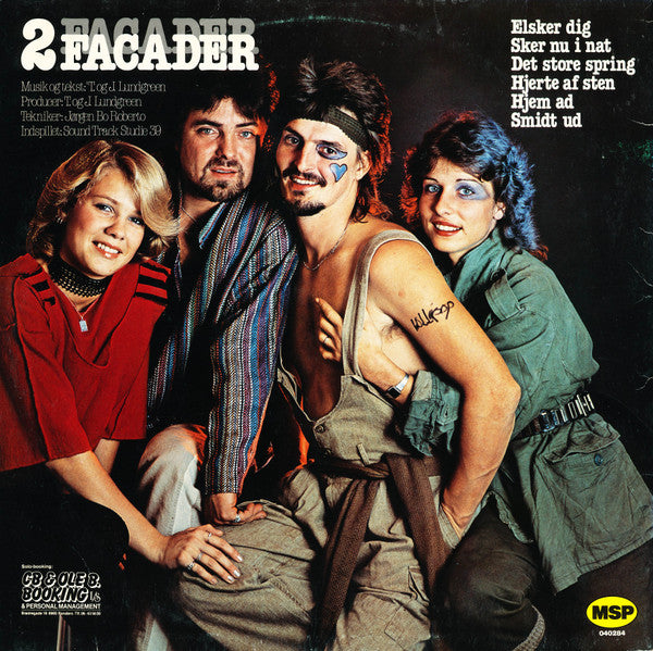 Lollipops : 2 Facader (LP, Album)