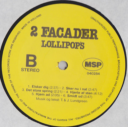 Lollipops : 2 Facader (LP, Album)