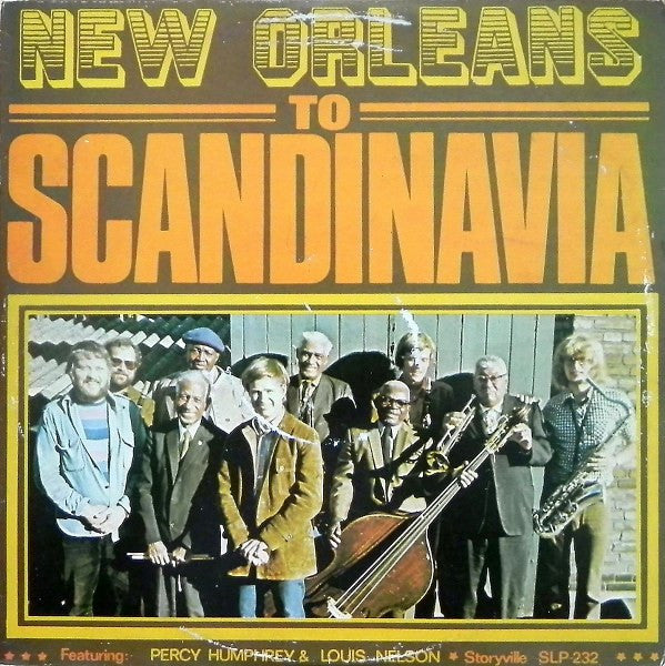 Percy Humphrey & Louis Nelson (2) : New Orleans To Scandinavia (LP, Album)