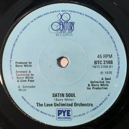 Love Unlimited Orchestra : Always Thinking Of You (7", Sol)