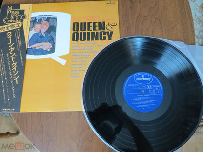 Dinah Washington / Quincy Jones And His Orchestra : Queen & Quincy (LP, RE)