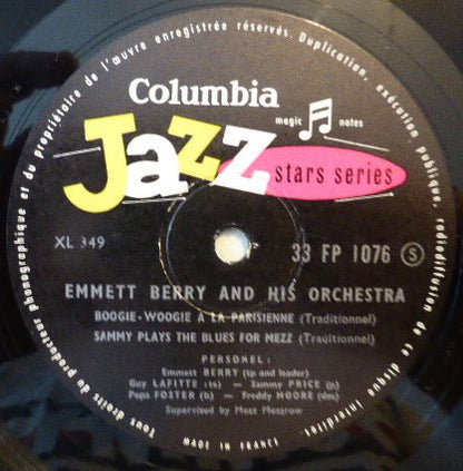 Emmett Berry And His Orchestra : Emmett Berry And His Orchestra  (10")