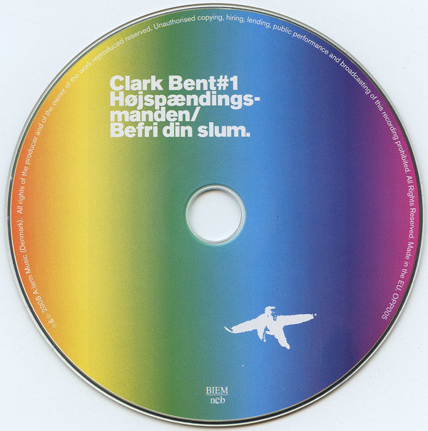 Clark Bent (3) : #1 Højspændingsmanden / Befri Din Slum (CD, Album)