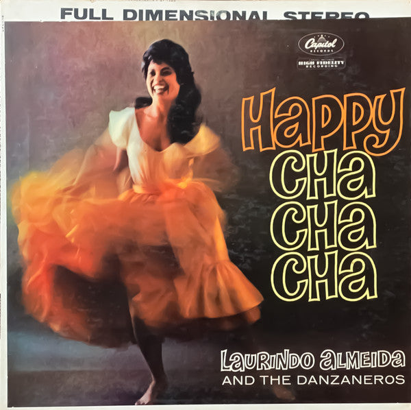 Laurindo Almeida And The Danzaneros : Happy Cha-Cha-Cha! (LP, Album)