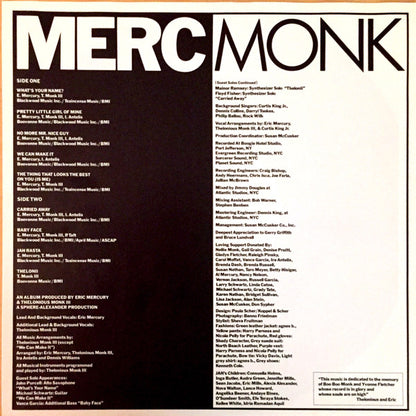 Merc and Monk : Merc and Monk (LP, Album)