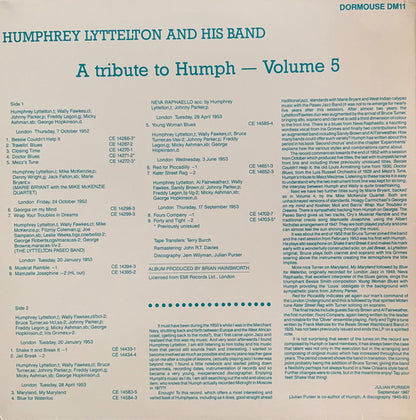 Humphrey Lyttelton And His Band : A Tribute To Humph - Volume 5 (LP, Album, Comp)