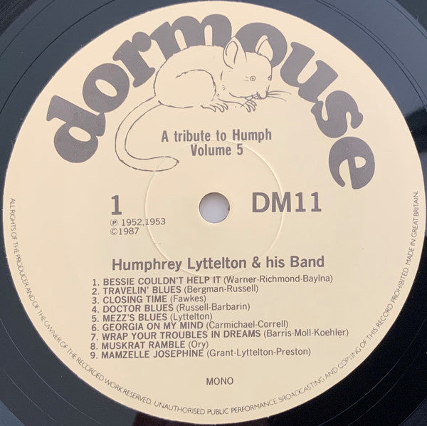 Humphrey Lyttelton And His Band : A Tribute To Humph - Volume 5 (LP, Album, Comp)