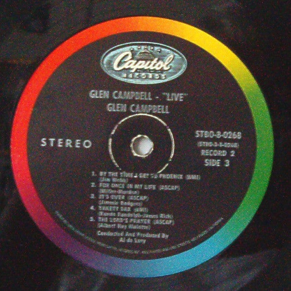 Glen Campbell : Live (2xLP, Album)