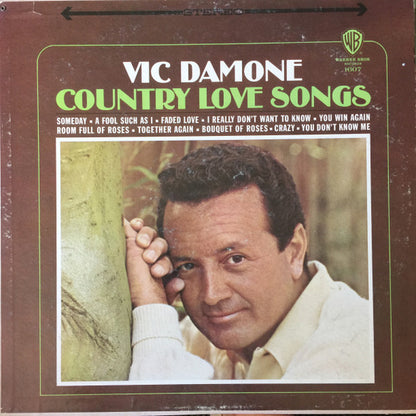 Vic Damone : Country Love Songs (LP, Album)