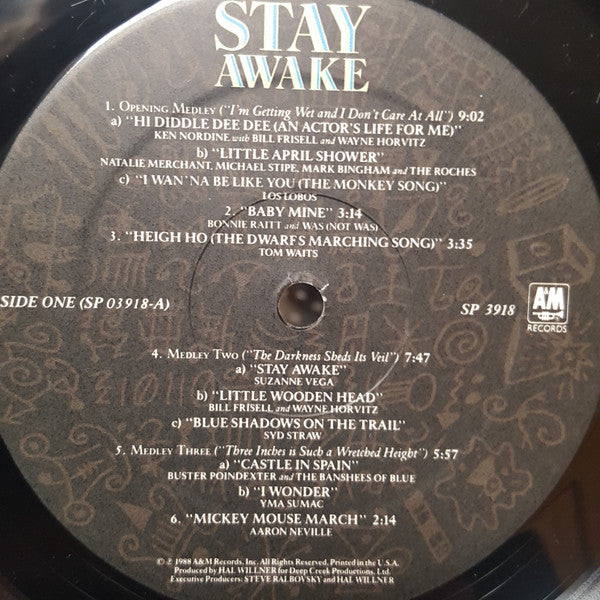 Various : Stay Awake (Various Interpretations Of Music From Vintage Disney Films) (LP, Album)