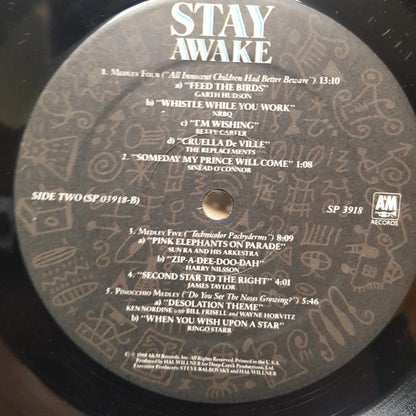 Various : Stay Awake (Various Interpretations Of Music From Vintage Disney Films) (LP, Album)