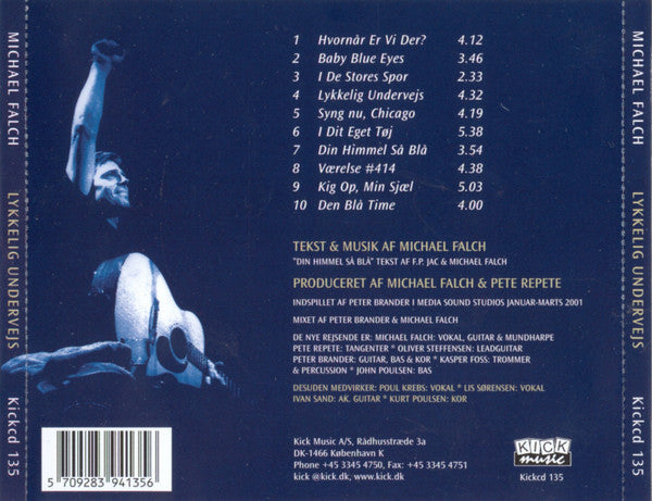 Michael Falch : Lykkelig Undervejs (CD, Album)