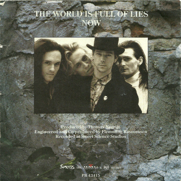 Simcess : The World Is Full Of Lies / Now (7", Single)