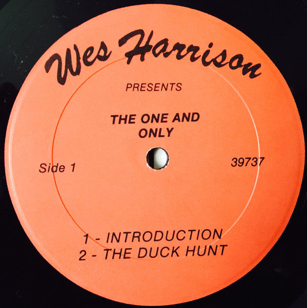 Wes Harrison : The One And Only (LP, RE)