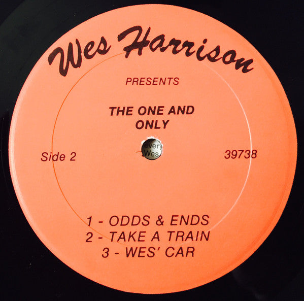 Wes Harrison : The One And Only (LP, RE)