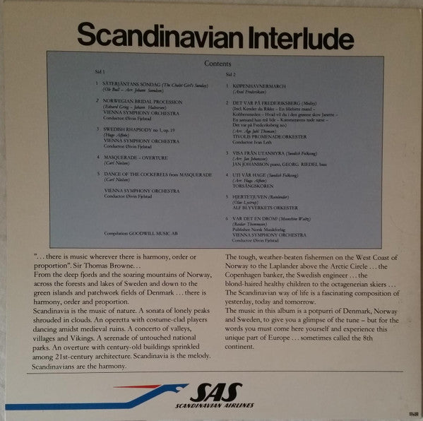 Various : Scandinavian Interlude (LP, Comp)