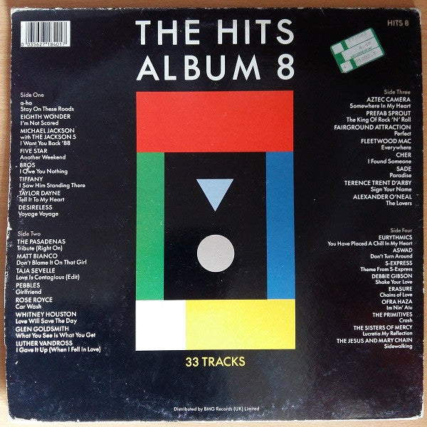 Various : The Hits Album 8 (2xLP, Comp)